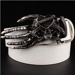 Cradle Of Goth BELTS Devil's Skull Belt 19 Cradle Of Goth BELTS Devil's Skull Belt