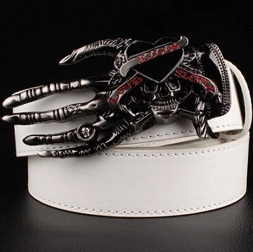 Cradle Of Goth BELTS Devil's Skull Belt 5 Cradle Of Goth BELTS Devil's Skull Belt