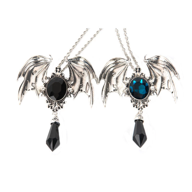 Cradle Of Goth Dark Energy Angel Necklace (Handmade) NECKLACES 6 Cradle Of Goth Dark Energy Angel Necklace (Handmade) NECKLACES