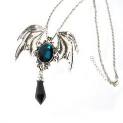Cradle Of Goth Dark Energy Angel Necklace (Handmade) NECKLACES 13 Cradle Of Goth Dark Energy Angel Necklace (Handmade) NECKLACES