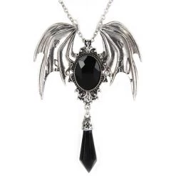 Cradle Of Goth Dark Energy Angel Necklace (Handmade) NECKLACES 10 Cradle Of Goth Dark Energy Angel Necklace (Handmade) NECKLACES