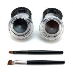 Cradle Of Goth Make Up 2 In 1 Black + Brown Gel Eye-Liner