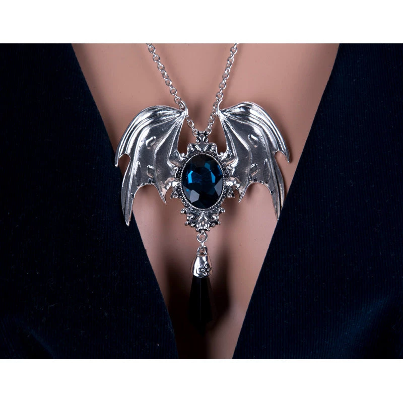 Cradle Of Goth Dark Energy Angel Necklace (Handmade) NECKLACES 5 Cradle Of Goth Dark Energy Angel Necklace (Handmade) NECKLACES