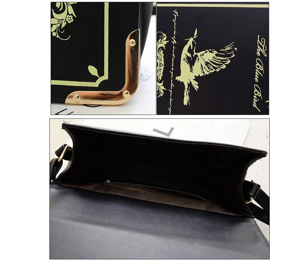 Cradle Of Goth BAGS Book Shaped Purse 3 Cradle Of Goth BAGS Book Shaped Purse