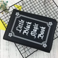 Cradle Of Goth Black Magic Book Handbag (handmade)