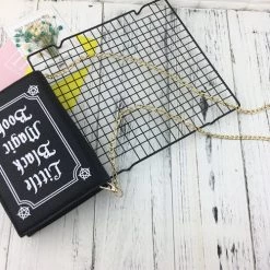 Cradle Of Goth Black Magic Book Handbag (handmade)