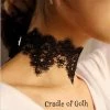 Cradle Of Goth Lacy Choker CHOKERS