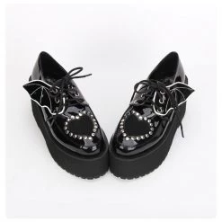 Cradle Of Goth SHOES Batty Lolita Platforms