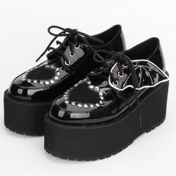 Cradle Of Goth SHOES Batty Lolita Platforms