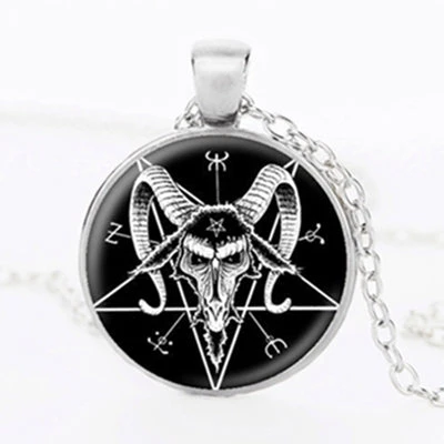 Cradle Of Goth Baphomet's Pendant Necklace NECKLACES 3 Cradle Of Goth Baphomet's Pendant Necklace NECKLACES