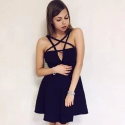 Cradle Of Goth Pentagram Dress DRESSES
