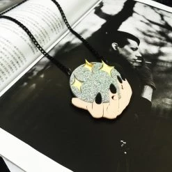 Cradle Of Goth NECKLACES Crystal Ball Necklace 8 Cradle Of Goth NECKLACES Crystal Ball Necklace