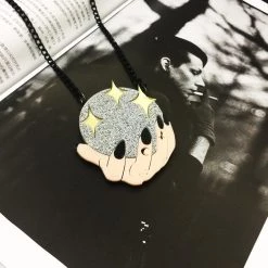 Cradle Of Goth NECKLACES Crystal Ball Necklace 9 Cradle Of Goth NECKLACES Crystal Ball Necklace