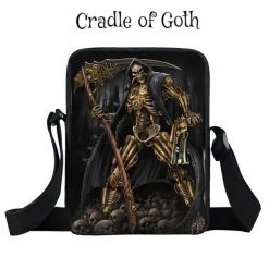 Cradle Of Goth Crushed Skulls Bag BAGS