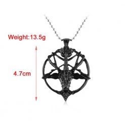 Cradle Of Goth NECKLACES Pentagram Necklace