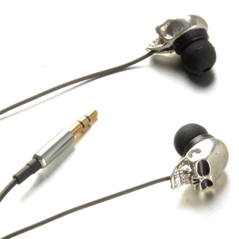 Cradle Of Goth Skull Ear-phones 4 Cradle Of Goth Skull Ear-phones