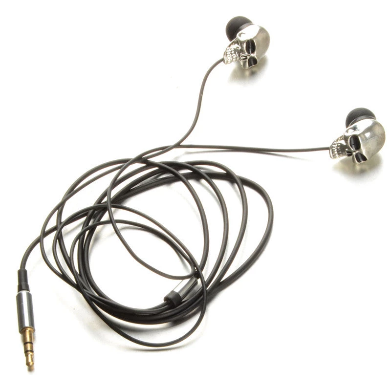 Cradle Of Goth Skull Ear-phones 3 Cradle Of Goth Skull Ear-phones