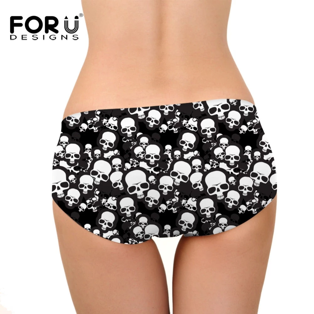 Cradle Of Goth Skull Panties LINGERIE 3 Cradle Of Goth Skull Panties LINGERIE