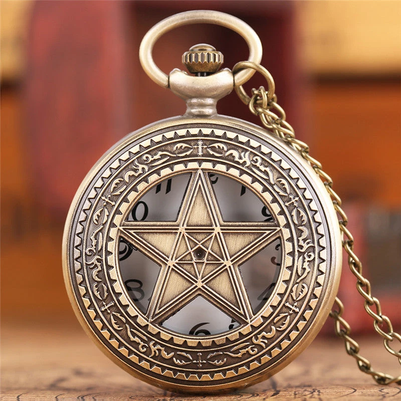 Cradle Of Goth Pentagram Pocket Watch 5 Cradle Of Goth Pentagram Pocket Watch