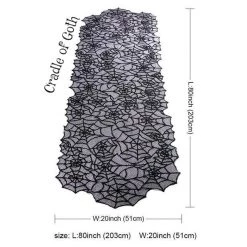 Cradle Of Goth Spooky Tablecloth KITCHEN