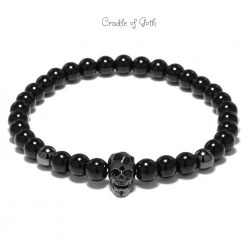 Cradle Of Goth BRACELETS Death Charm Bracelet