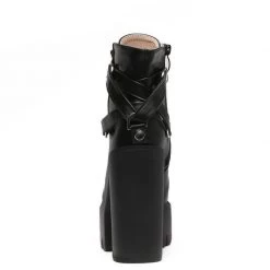 Cradle Of Goth SHOES Hardcore Enchantress Boots (Vegan Leather)