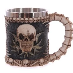 Cradle Of Goth Cracked Skull Mug