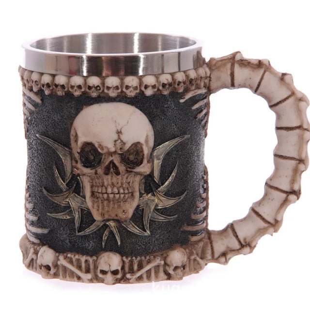 Cradle Of Goth Cracked Skull Mug 1 Cradle Of Goth Cracked Skull Mug