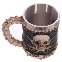 Cradle Of Goth Cracked Skull Mug