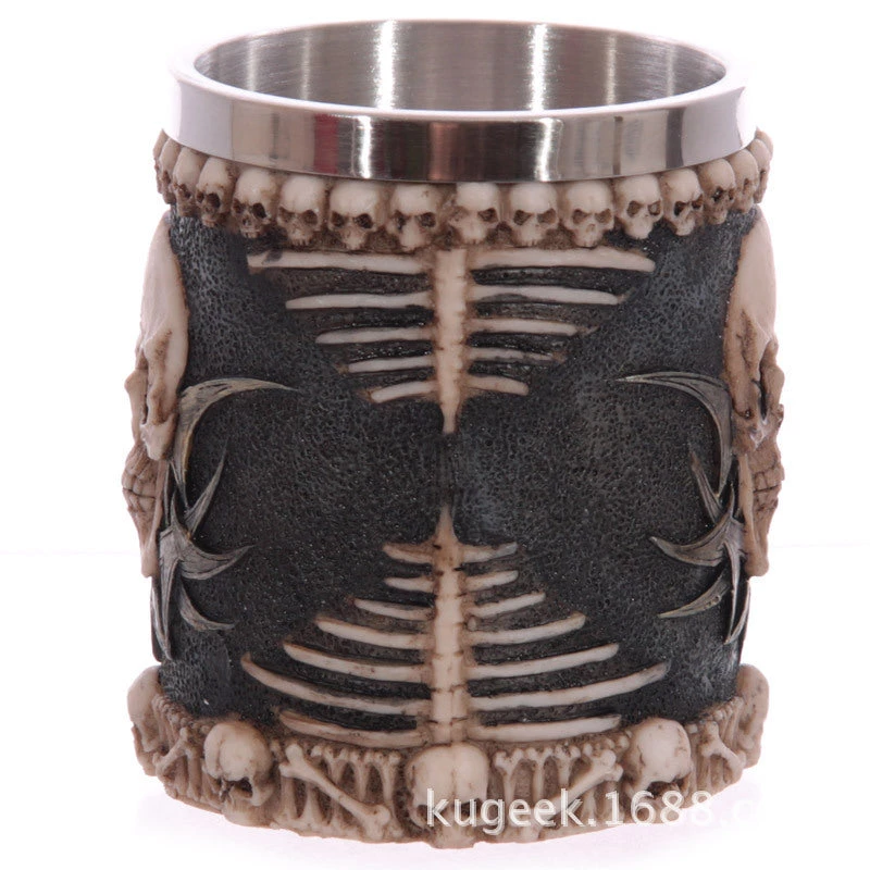 Cradle Of Goth Cracked Skull Mug 3 Cradle Of Goth Cracked Skull Mug