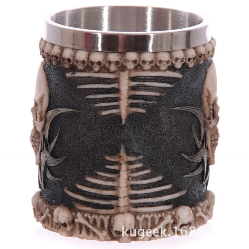Cradle Of Goth Cracked Skull Mug 4 Cradle Of Goth Cracked Skull Mug