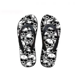 Cradle Of Goth Skull Flip-flops SHOES 10 Cradle Of Goth Skull Flip-flops SHOES