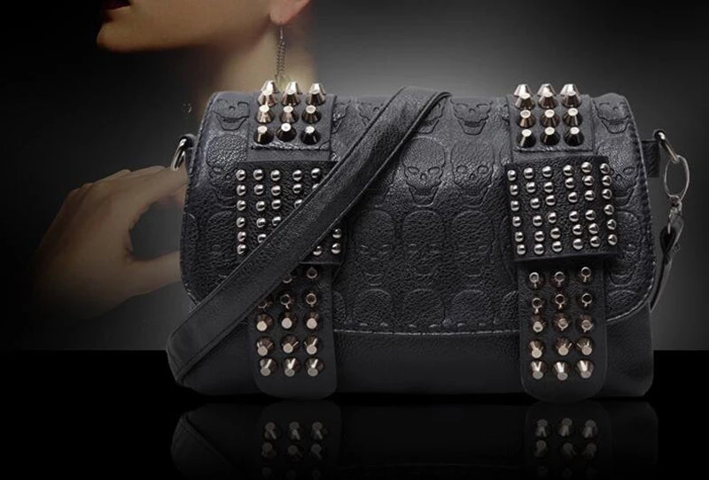 Cradle Of Goth Horror Spikes Bag 3 Cradle Of Goth Horror Spikes Bag
