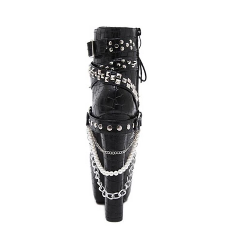 Cradle Of Goth Enchained Goddess Boots SHOES 4 Cradle Of Goth Enchained Goddess Boots SHOES