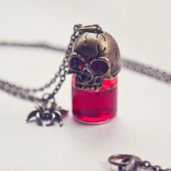 Cradle Of Goth Devil's Blood Necklace