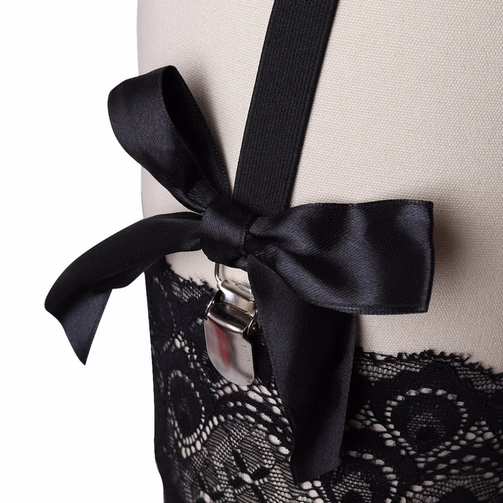 Cradle Of Goth LINGERIE Bow Garters 4 Cradle Of Goth LINGERIE Bow Garters