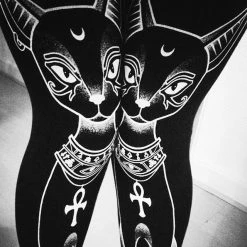 Cradle Of Goth Occult Cat Leggings 11 Cradle Of Goth Occult Cat Leggings