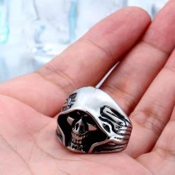 Cradle Of Goth RINGS Mysterious Death Smile Ring