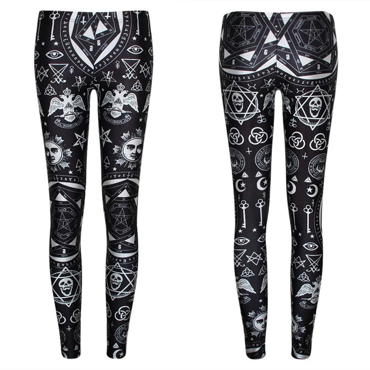 Cradle Of Goth Satan's Leggings 3 Cradle Of Goth Satan's Leggings