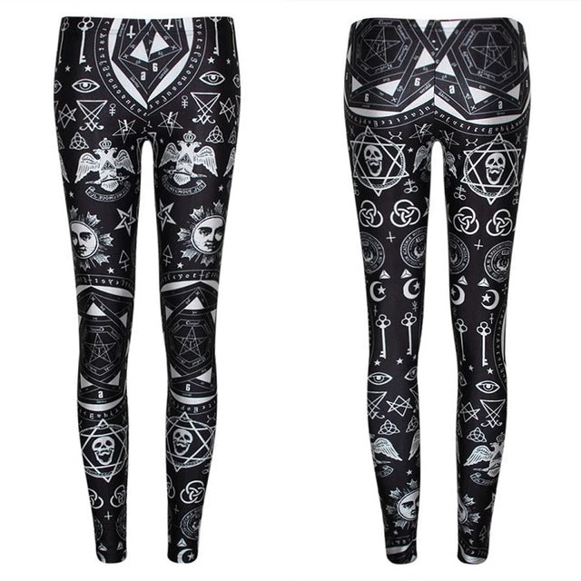 Cradle Of Goth Satan's Leggings 2 Cradle Of Goth Satan's Leggings