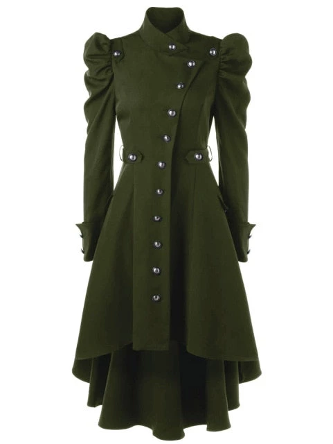 Cradle Of Goth Winter Enchantress Trench Coat 9 Cradle Of Goth Winter Enchantress Trench Coat