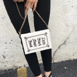 Cradle Of Goth Black Magic Book Handbag (handmade)