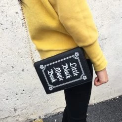 Cradle Of Goth Black Magic Book Handbag (handmade)