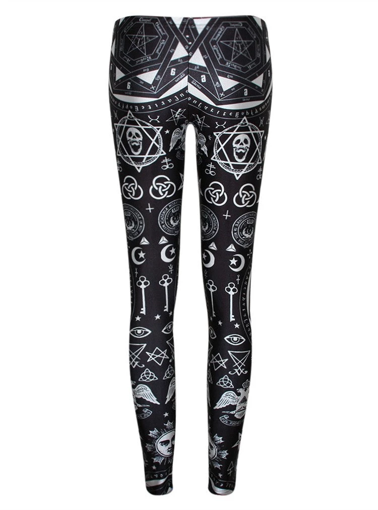 Cradle Of Goth Satan's Leggings 11 Cradle Of Goth Satan's Leggings