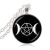 Cradle Of Goth Triple Moon Amulet NECKLACES