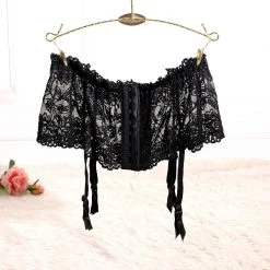 Cradle Of Goth GARTERS Lacy Garter Belt 12 Cradle Of Goth GARTERS Lacy Garter Belt