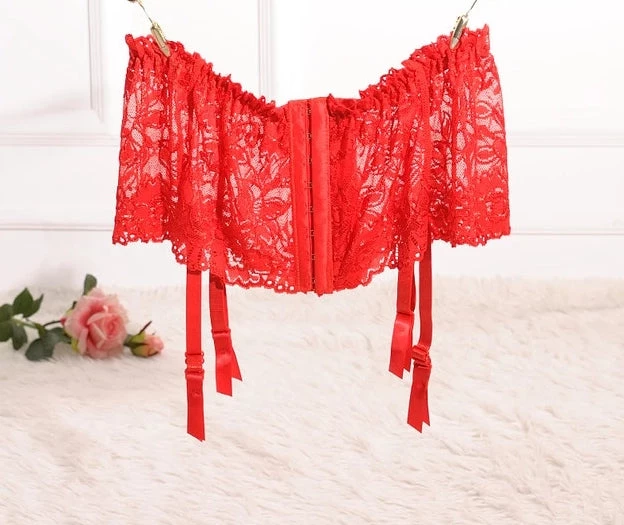 Cradle Of Goth GARTERS Lacy Garter Belt 5 Cradle Of Goth GARTERS Lacy Garter Belt