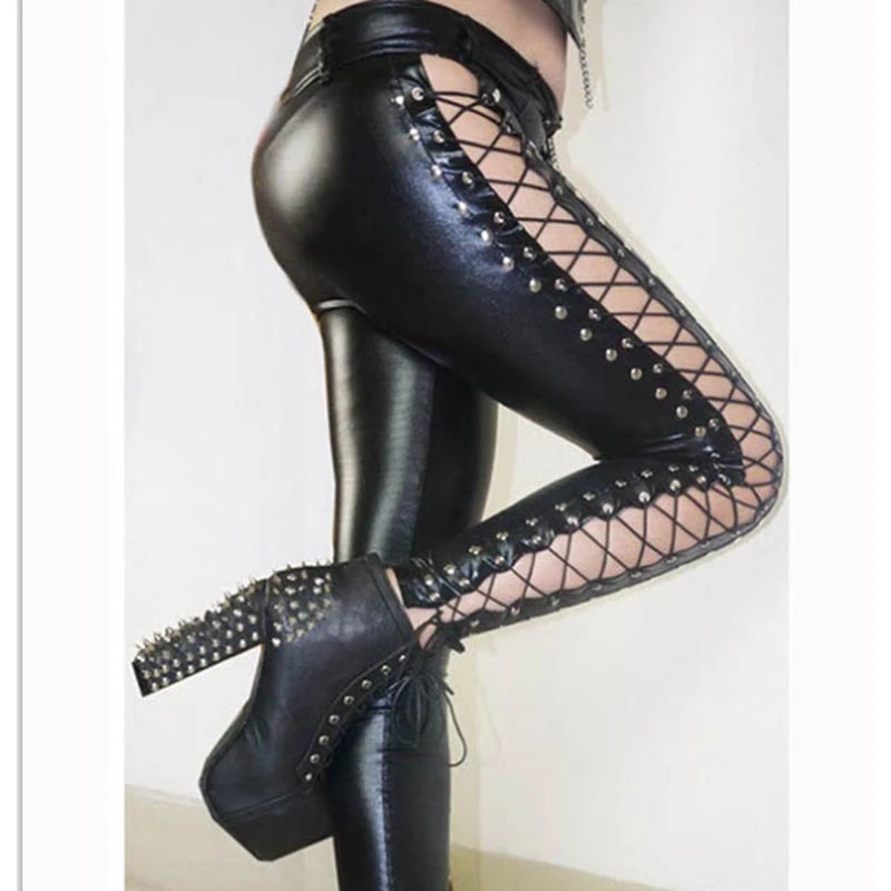 Cradle Of Goth Faux Leather Pants 2 Cradle Of Goth Faux Leather Pants