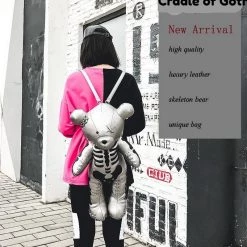 Cradle Of Goth Bear From Beyond Bag BAGS 25 Cradle Of Goth Bear From Beyond Bag BAGS