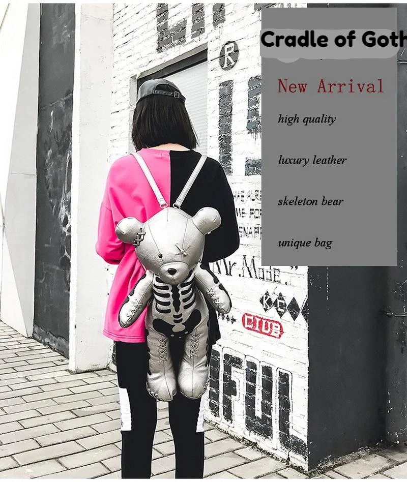 Cradle Of Goth Bear From Beyond Bag BAGS 9 Cradle Of Goth Bear From Beyond Bag BAGS